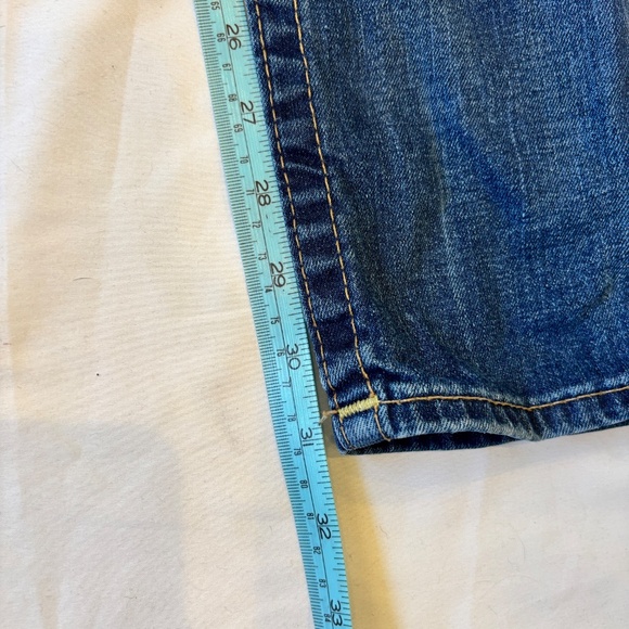 True Religion Women’s Skinny Jeans Size 26 Dark Wash Flap Pockets Designer Denim - Picture 7 of 10